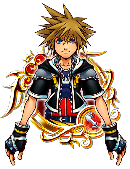 Illustrated KH II Sora