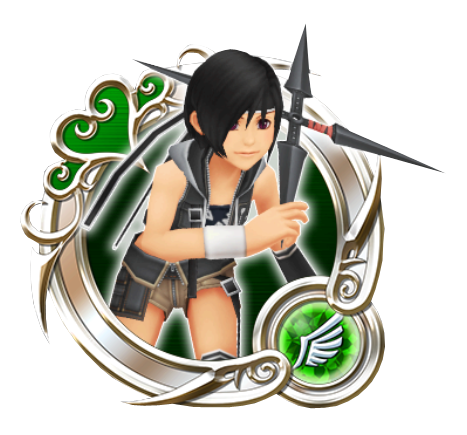 File:KH II Yuffie 4★ KHUX.png
