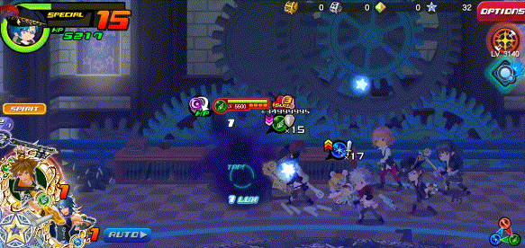 Sonic Blitz in Kingdom Hearts Unchained χ / Union χ.