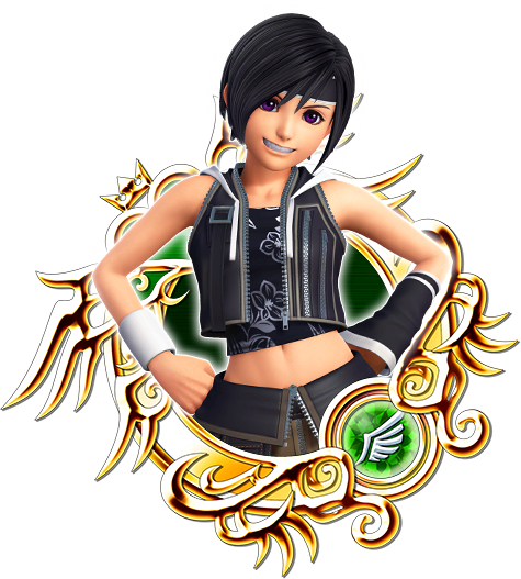 File:SN++ - KH III Yuffie 7★ KHUX.png