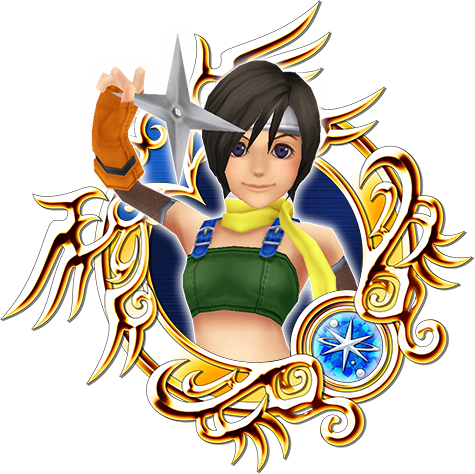 File:KH Yuffie 7★ KHUX.png