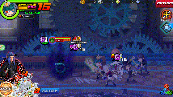 Chaotic Darkness in Kingdom Hearts Unchained χ / Union χ.