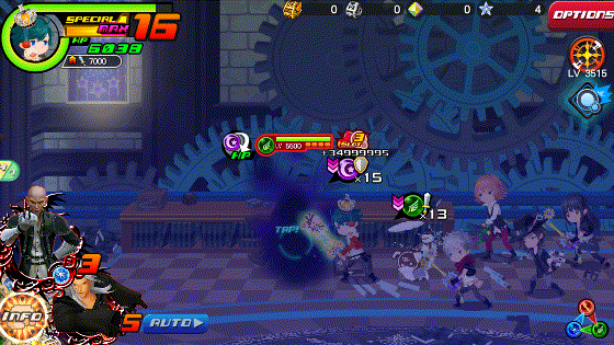 Burning Darkness in Kingdom Hearts Unchained χ / Union χ.