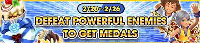File:Event - Defeat Powerful Enemies to Get Medals 2 banner KHUX.png
