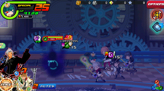 Dual Blade in Kingdom Hearts Unchained χ / Union χ.