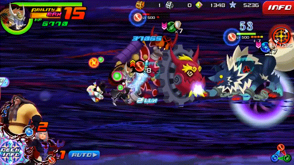 Ice Explode in Kingdom Hearts Unchained χ / Union χ.