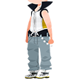 KH 3D Riku (♂) Avatar Board