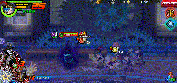 Colossal Darkness in Kingdom Hearts Unchained χ / Union χ.