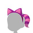 Cheshire Cat: Ears (♂/♀) Avatar Board Permanent