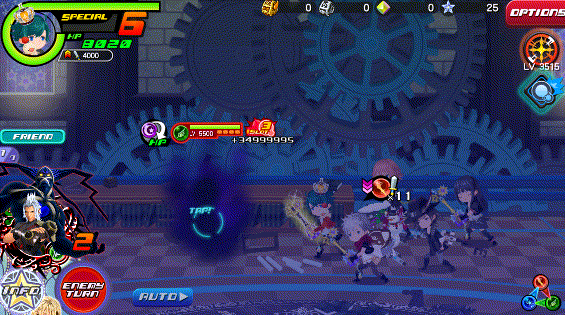Chaos Aura in Kingdom Hearts Unchained χ / Union χ.