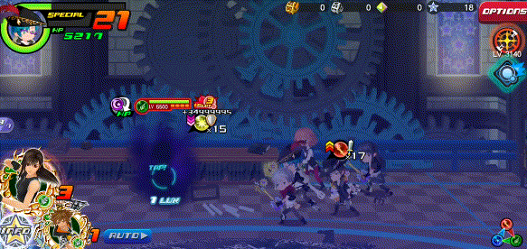 Sonic Blade in Kingdom Hearts Unchained χ / Union χ.