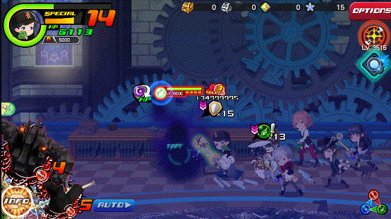 Avalanche in Kingdom Hearts Unchained χ / Union χ.