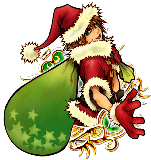 File:Illustrated Santa Sora 7★ KHUX.png