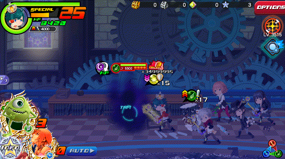 Monster Charge in Kingdom Hearts Unchained χ / Union χ.