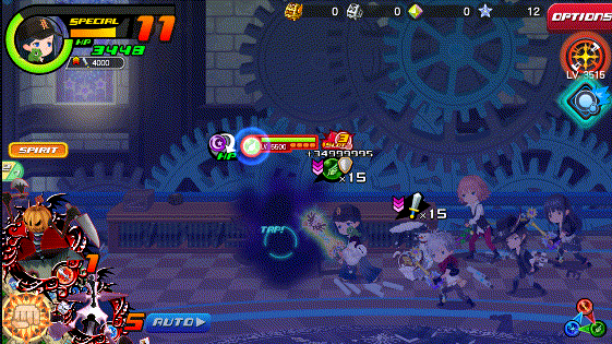 Blade Rush in Kingdom Hearts Unchained χ / Union χ.