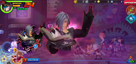 Spark Blade in Kingdom Hearts Unchained χ / Union χ.