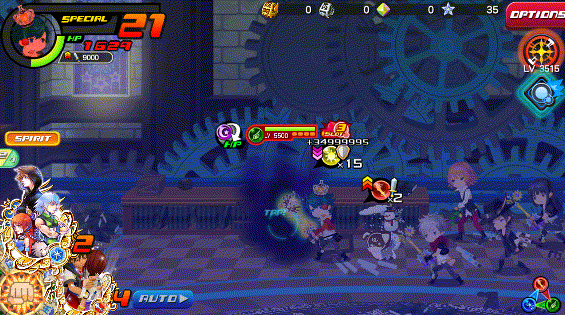 Dual Disaster in Kingdom Hearts Unchained χ / Union χ.