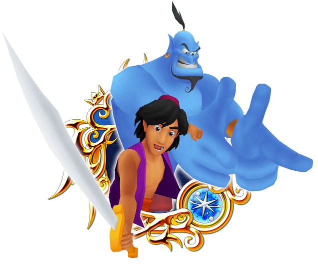 File:Aladdin & Genie 6★ KHUX.png