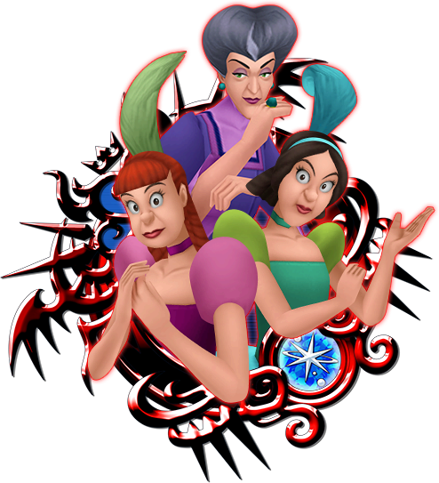 File:Lady Tremaine & Daughters 7★ KHUX.png