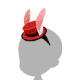 White Rabbit: Hat (♀) Avatar Board Permanent