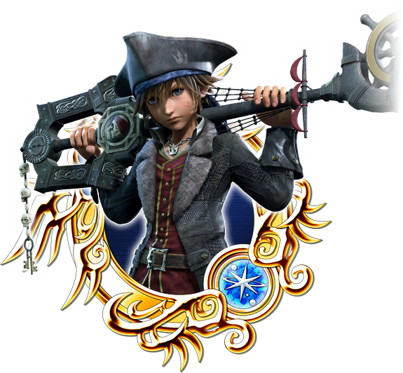 File:SN - KH III Pirate Sora 7★ KHUX.png