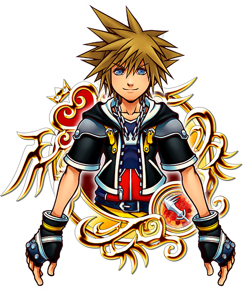 Illustrated KH II Sora - KHUX Wiki
