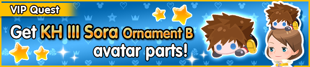 File:Special - VIP Get KH III Sora Ornament B avatar parts! banner KHUX.png