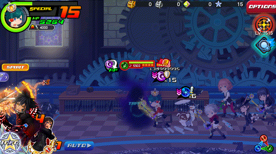 Raging Darkness in Kingdom Hearts Unchained χ / Union χ.