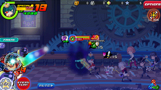 Dark Missiles in Kingdom Hearts Unchained χ / Union χ.