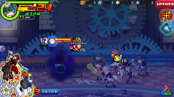Sonic Impact in Kingdom Hearts Unchained χ / Union χ.