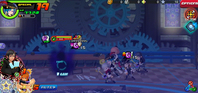 Blitz in Kingdom Hearts Unchained χ / Union χ.