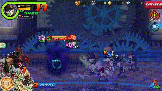 Abyss Assault in Kingdom Hearts Unchained χ / Union χ.