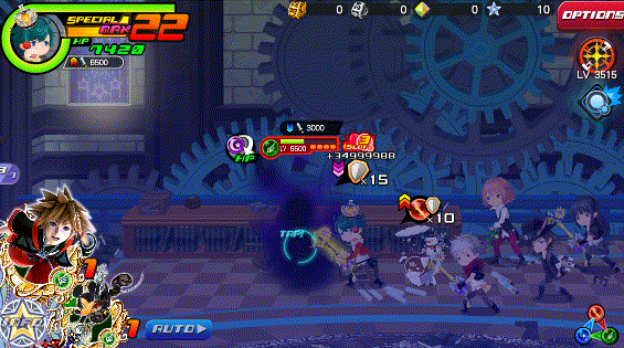 Radiant Glory in Kingdom Hearts Unchained χ / Union χ.