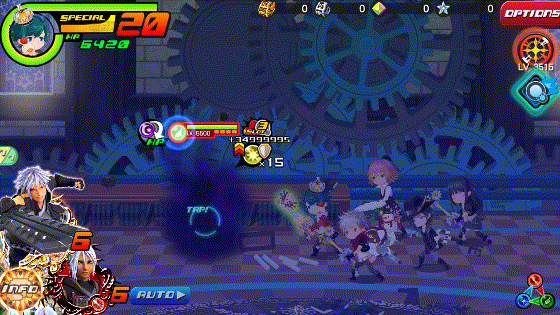 Brave Duel in Kingdom Hearts Unchained χ / Union χ.