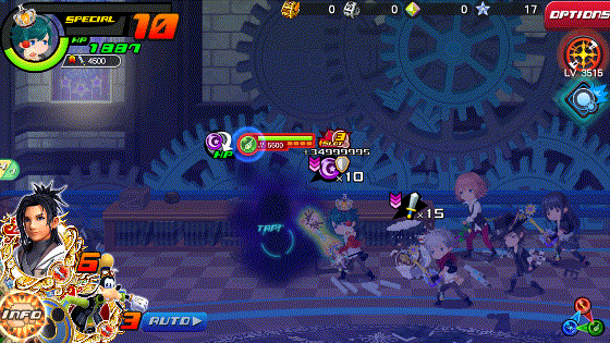 Brawling Gale in Kingdom Hearts Unchained χ / Union χ.