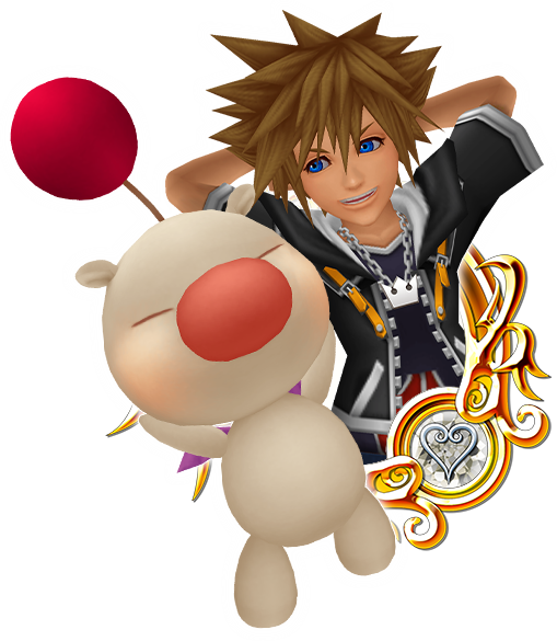 KH II Sora & Moogle