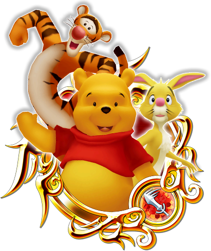 Pooh & Tigger & Rabbit