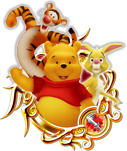 File:Pooh & Tigger & Rabbit 6★ KHUX.png