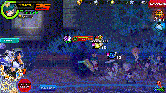 Ice Drop in Kingdom Hearts Unchained χ / Union χ.