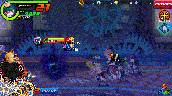 Raging Winds in Kingdom Hearts Unchained χ / Union χ.
