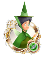 ]]: "The fairy in green. She is the most level-headed of the three."