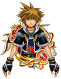 Illustrated KH II Sora 6★ KHUX.png