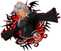 Xemnas (alt: Boss): "The 1st member of Organization XIII. He directs the group as its leader. / He was an apprentice to Ansem the Wise."