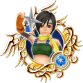 Yuffie: "A female ninja who stays strong and cheerful in any situation."