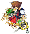 Official KINGDOM HEARTS stained glass art