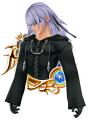 The old art for 358/2 Days Black Coat Riku.