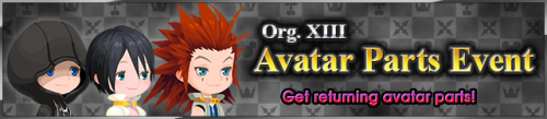 Event - Org. XIII Avatar Parts Event 2 banner KHUX.png