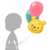 Winnie the Pooh: Balloon (♂/♀) Avatar Board