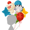 Balloon Moogle & Chirithy (♂/♀) Cross Board