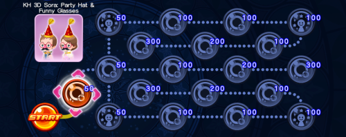 Raid Board - KH 3D Sora - Party Hat & Funny Glasses KHUX.png